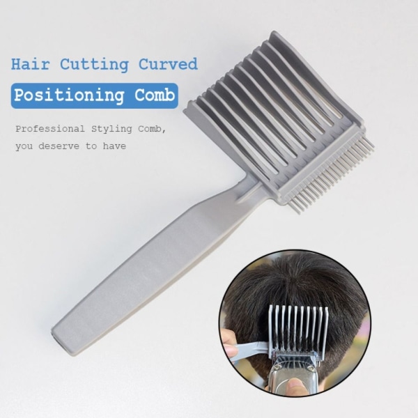 Barber Fade Combs Hårklippkam GRÅ Grey