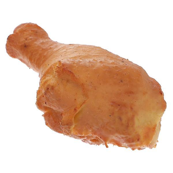 Andelår Simulerede kyllingelår Kyllingetrometter Model Fake Fried Chicken Chicken Leg Fake Food Rekvisitter Assorted Color 11x5.6cm