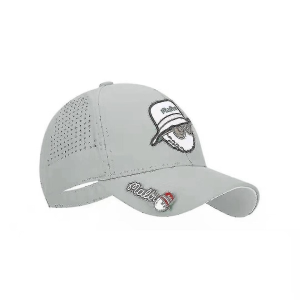 2023 Malbon Golf Cap med Mark Sport Ventilasjon Golfhatter for menn og kvinner unisex 3
