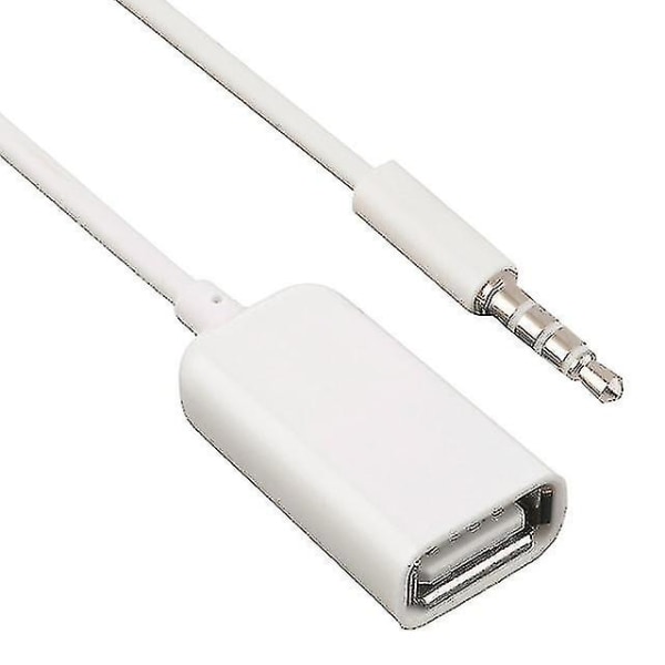 3,5 mm Aux hane till USB hona adapterkabel
