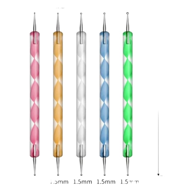 Neglekunst Pensel Negle Dotting Pensel SORT sort