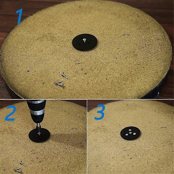 Veggmontert Darttavleholder Darttavler Monteringsbrakett Darttavle Oppheng Stativsett Tilbehør Holder Black