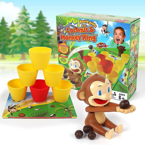 Apinapeli lapsille ja perheille Vanhemman ja lapsen vuorovaikutteinen lautapeli lelu hauska perhejuhlapeli yötarvike
