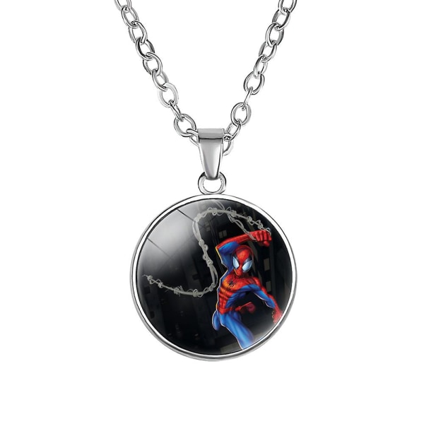 Barngåva Spiderman Time Gem Enkelt hänge halsband/16 stilar tillgängliga N