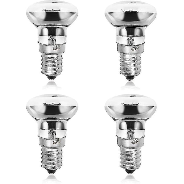 30w E14 R39 Lava Lampe Reflektor Lampe, Dæmpbar E14 Base R39 Varme Lampe, Ac220-240v4 Pack30w E14 R39 Lava Lampe Reflector Lampe, Dæmpbar E14 Fod R39 Hea