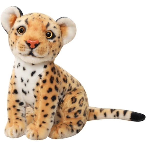 Paris_Leopardi Pehmolelu, Leopardi Eläinpehmolelu, Sohvan Kodin Sisustus Lounastauko Tyyny, 23 cm