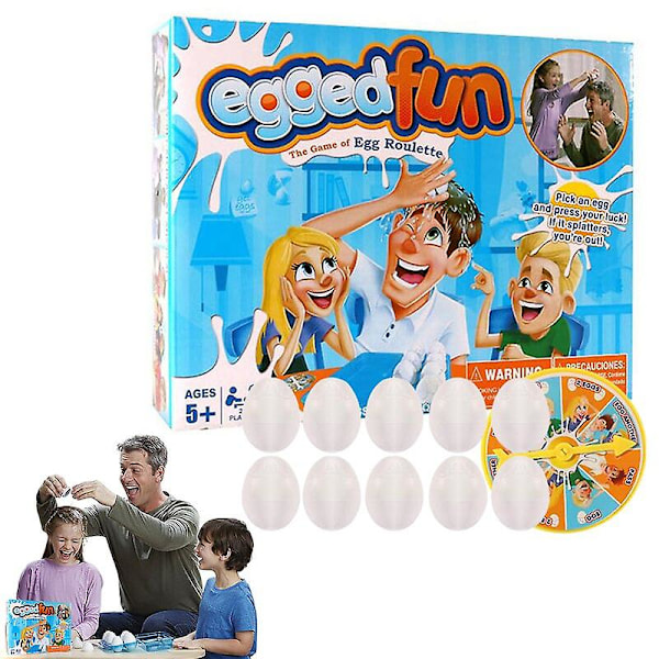 Äggroulett Spel Förälder-barn Interaktiv Rolig Gadget Leksaker Rolig Ägg-på Brädspel För Barnpresenter