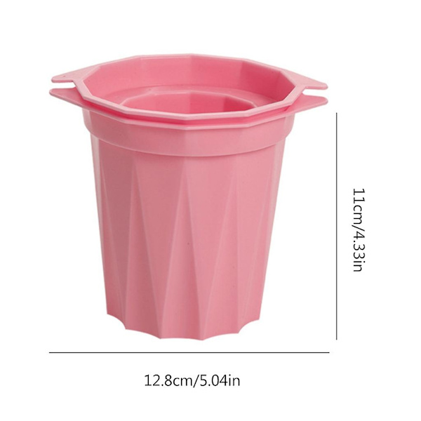 Dryckeskopp Silikon Ice Cube Mould Bricka Kök Kylskåp DIY Ice Cup Form
