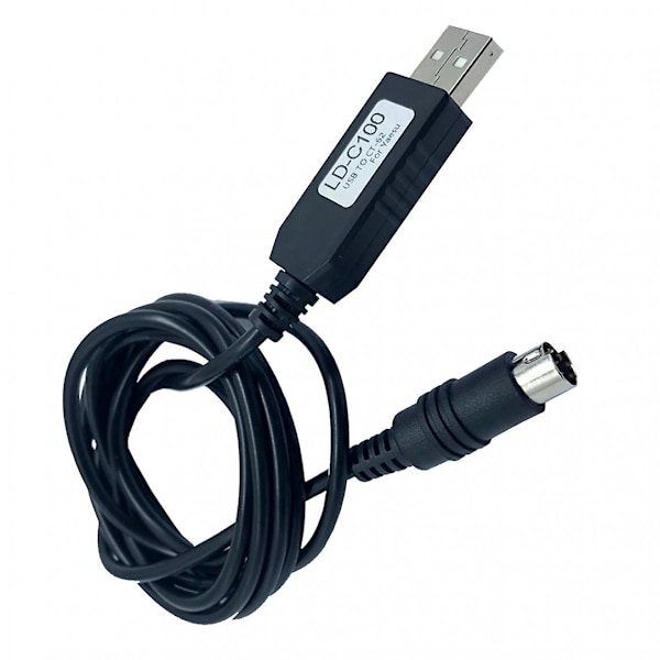 Ld-c105 1,5 m USB till Cat Din6 programmerad kabel för Kenwood Ts-440 Ts-450 Ts-680