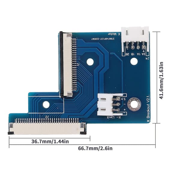 Den nyeste PCB-kort X-akse Adapterplate for 3D-printer Sidewinder X2