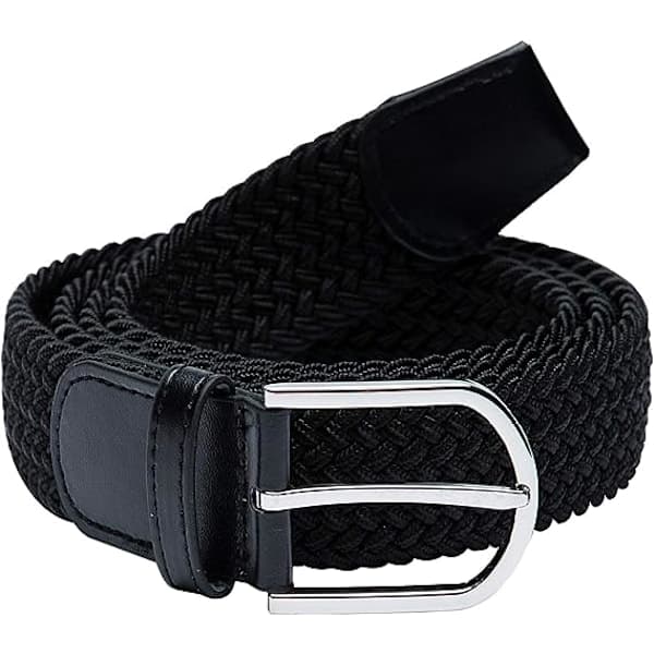 Unisex joustava punottu elastinen vyö stretch-vyö stretch b