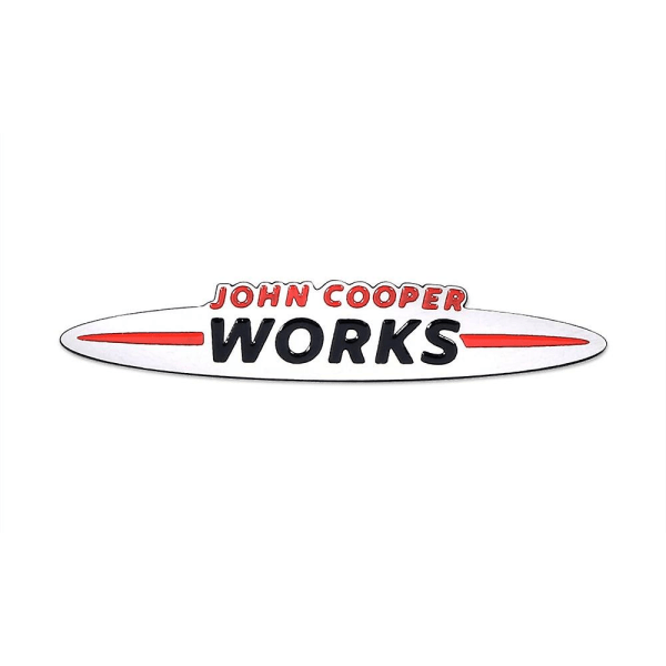 bilinredning John Cooper Works-dekaler metalldekoration för Mini Cooper JCW S R55 R56 R61 Paceman F54 F55 F60 Countryman-tillbehör