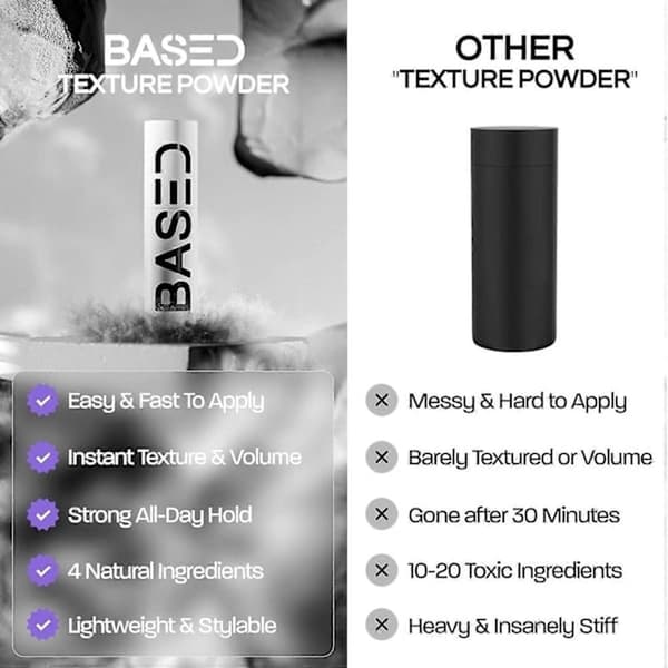 A pack, based on Bodyworks Hair Texture Powder, instantly provides volume and texture, easily and without weighing down.