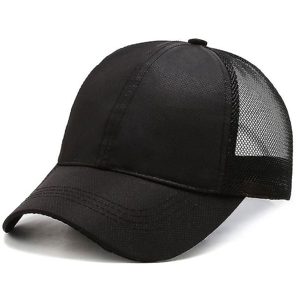 Big Head Man Plus Size Baseball Cap Men Sommer Tynt Stoff Mesh Solhatt Hanne