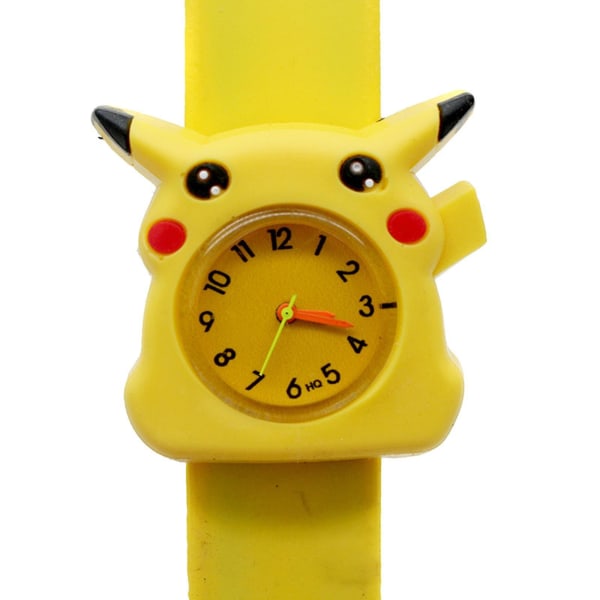 Söpö sarjakuva värikäs watch silikonihihnalla, watch lahja Pikachu