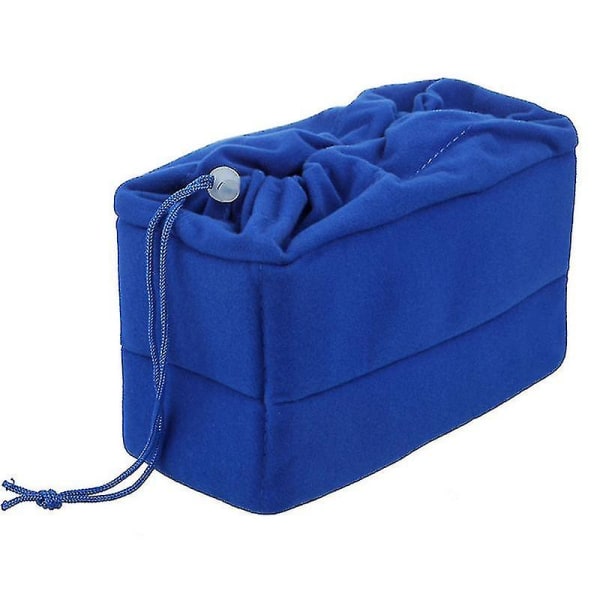 Ny Stötsäker Dslr Slr Kameraväska Partition Padded Sammet Insats Skyddsfodral