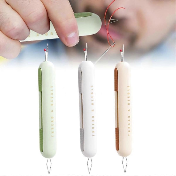 2 i 1 Nålitreder Sprettekniv, Nålitreder og Sprette-sett Sprettekniv Verktøy Sprettekniver (3 STK) as shown