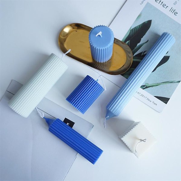 DIY - Lysestøbeforme - lang stang - Støbeform - Lysform
