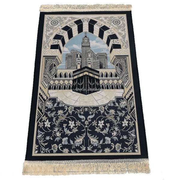 80x120/70x110 cm Mjuk muslimsk bönematta Mode islamisk bönematta Bönematta Muslimsk bönematta dekor 5 80x120cm