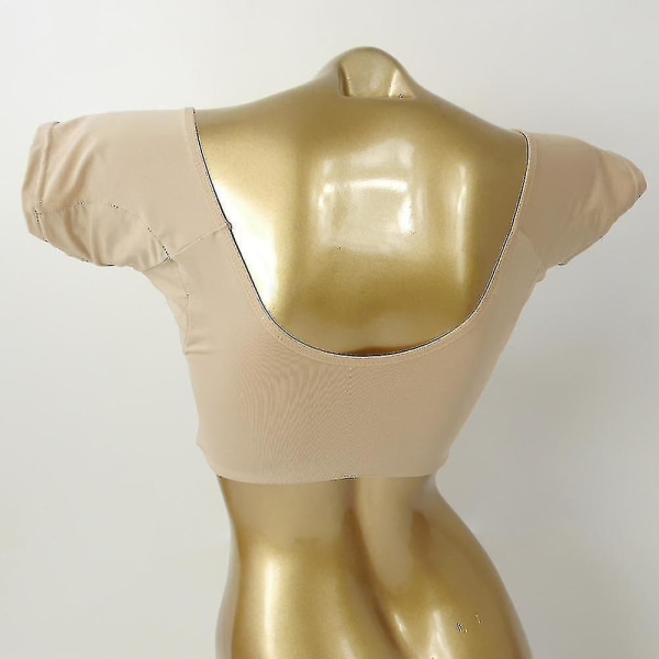 Vaskbar T-skjorte i form av svetteputer - Gjenbrukbare svetteputer under armhulen