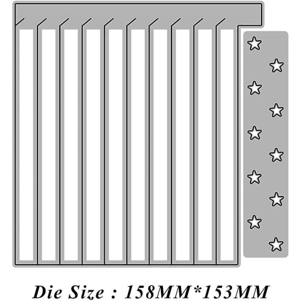 Vase 3d Cutting Dies Sjablonger Lykt Cutting Dies Sjablonger For Scrapbooking, fotopapir 3d-kort Håndverk gjør-det-selv-gave L