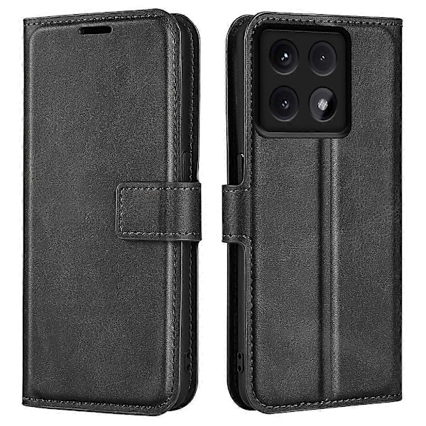 Xiaomi 14T Pro:lle seisontatuki, naarmuuntumaton vasikannahkainen puhelimen suojakotelo - Keltainen