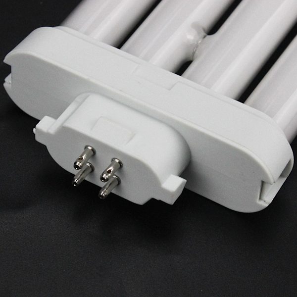 27W FML 27W 6500K 4-stift Quad Tube Ljuslampor Kompakt Lysrör T4E9