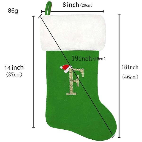 Julekast julepynt Tredimensionelle ben Gammel mand Dukke dekorative sokker sengekantsgavepose