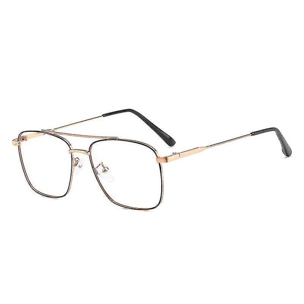 Anti-blå briller Retro metallinnfatning Briller menn og kvinner Generelle briller Komfortable