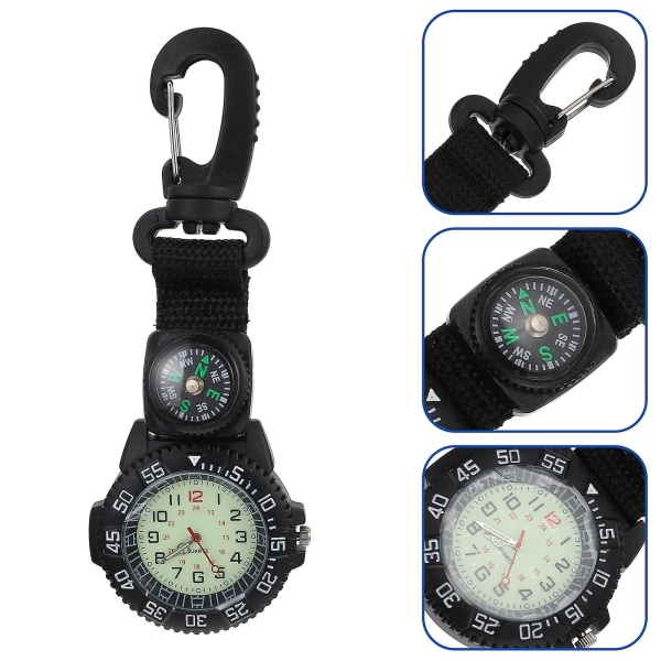 Dame Digital Watch Backpacker Watch Badge Watch Bjergbestigning Watch Watch Band Compass