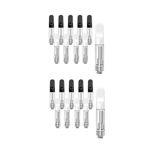 20 st tomma förvaringspatroner för 1,0 ml glas