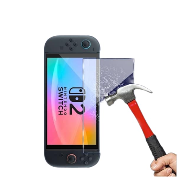 Premium Nintendo Switch 2-deksel og oppbevaringsveske for tilbehør