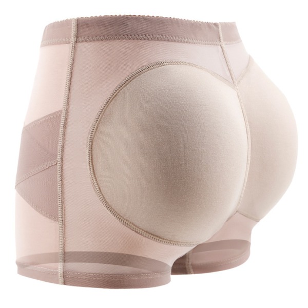 Butt Lift Trusser til Damer Åndbar Shaping Bukser Butt Lift Beige 3XL