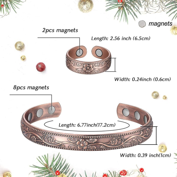 Magneettinen puhdas kupari Magneettinen set nivelkipujen lievitykseen