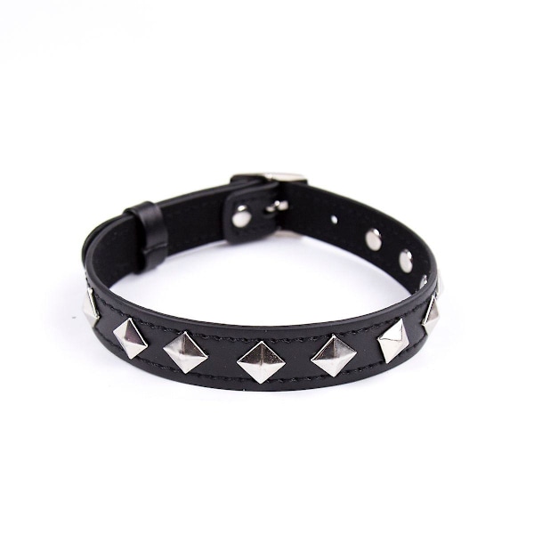 Sexig halsband med hjärta, klocka, järnring, halsband, hundhalsband, dekoration