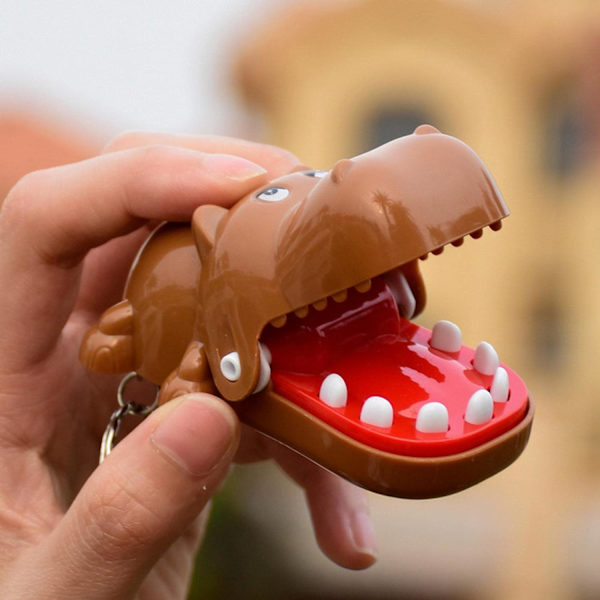 Krokodilmun Tandläkare Bett Finger Familjespel, Bitande Hand Alligator Gags Leksak Praktisk Leksak Nyhet Leksaker För Barn