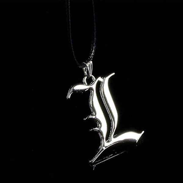 Klassisk Dobbel L Halskjede Hip Hop Smykker Tilbehør Death Note Anheng Kvinner