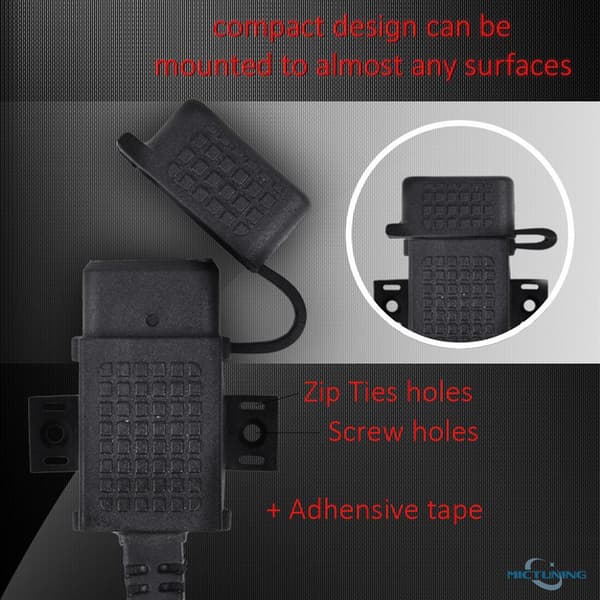 3.1Amp Vandtæt Motorcykel Dobbelt USB Oplader Kit SAE til USB Adapter