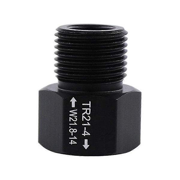 CO2 Cylinder Adapter, T21-4 til W21.8-14 Adapter Konverter til CO2 Cylinder til