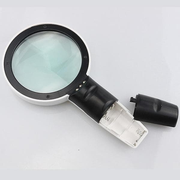 10X Reading Magnifier with LED Light, Illuminated Magnifying Glass