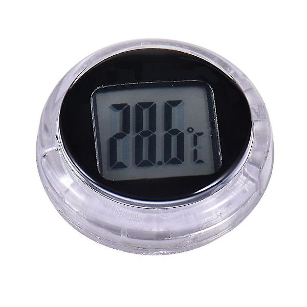 Motorcykel Termometer Vand Termometer Måler Sort Digital Skive