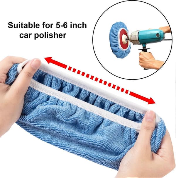 20 deler bil orbital buffer poleringspute panser mikrofiber Max Baxer panser