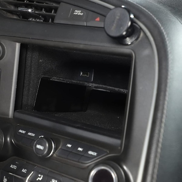 Dashboard Display Opbevaringsspand Bakkeholder Hylde Til Corvette C7 2014-2019 Interiørtilbehør (bla