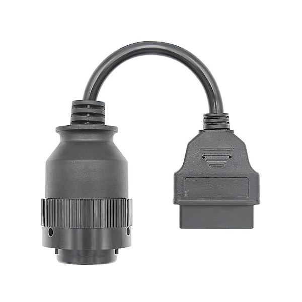 OBD2 lastbilkabel til Cat ET3 kabel diagnosekabel 14Pin til OBD2 16Pin adapter lastbil tilbehør Black