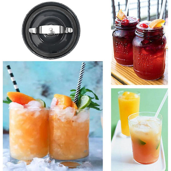 Platt Extraktor Fräsblad Reservdel Kompatibel Nutribullet 600w 900w_gåva Från G