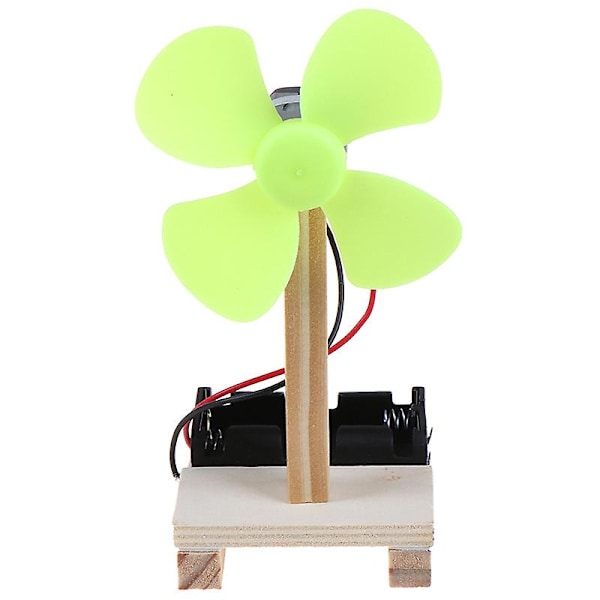 DIY Electric Fan Experiment Model Physics Science Elementary Education Leksaker