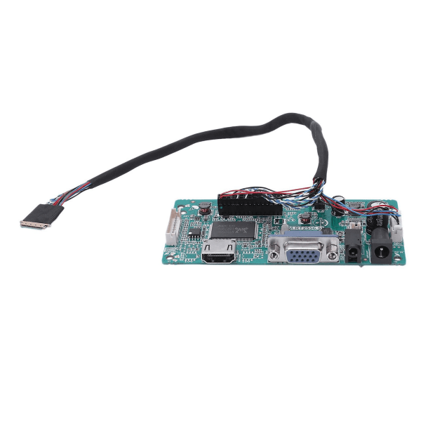 2x 30 Pins Vga Input Controller Board Kit 1080p B156han01.1 Lp156wf4 3 kannettavan tietokoneen LCD-näytölle