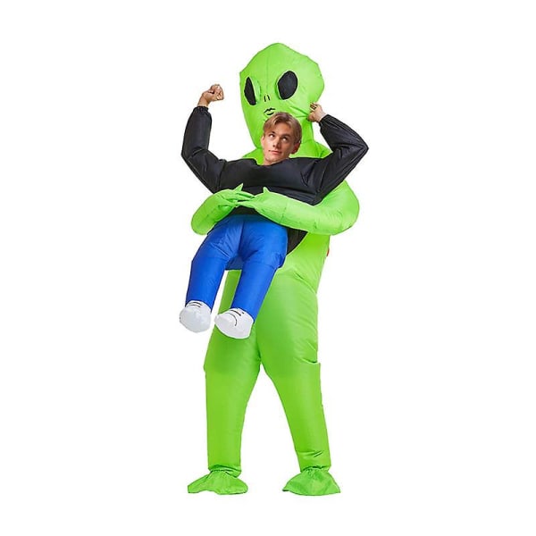 Alien oppusteligt tøj til voksne børn Sjove kostumer Cosplay