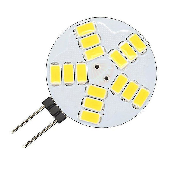 10 st 4 W LED Bi-pin Lampor 300 Lm G4 T 15 LED-pärlor SMD 5730 Varmvit Vit 12 V