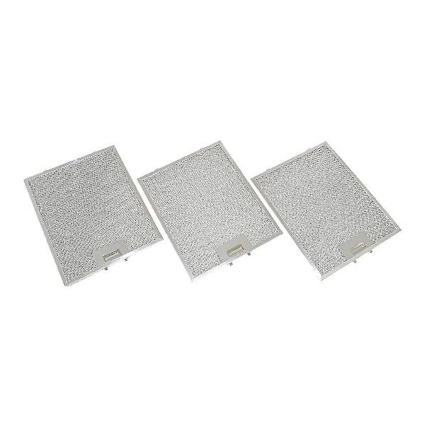 3 stk. Belling Universal 320 x 260 mm Metal Kogepladeemhætte Fedtfilter